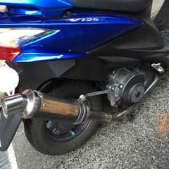 専用 アドレスV125 マフラー  ヨシムラ BEAMSのサムネイル