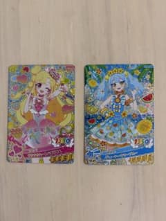 おねがいアイプリ アイプリカード 2枚セット 星4のサムネイル