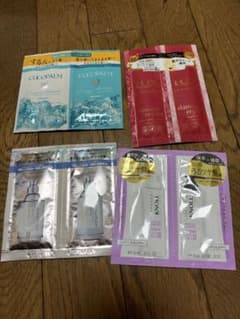 ヘアケア シャンプー トリートメント サンプル 4種セットのサムネイル