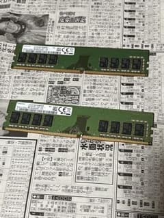 Samsung DDR4 メモリー8GB ×2のサムネイル