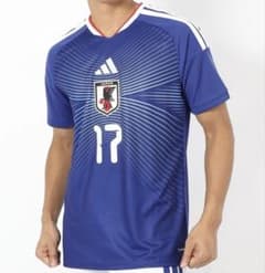 サッカー日本代表 2026 ホーム ユニフォーム 背番号 17 田中碧 - メルカリ
