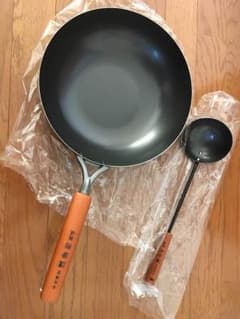 【新品・未使用】赤坂離宮　譚彦彬厳選　中華炒め鍋  28cmのサムネイル