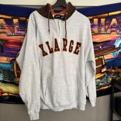 XLARGEハーフジップパーカーのサムネイル