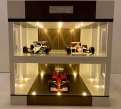 1/18・1/24対応・2層式ディスプレーBOX / スタイリッシュジオラマ