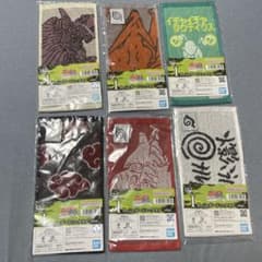 ナルトキャラクタータオル6枚セットのサムネイル