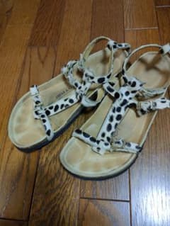 3.1philliplimTATAMi 콜라보 동물 무늬 샌들 하라코 38