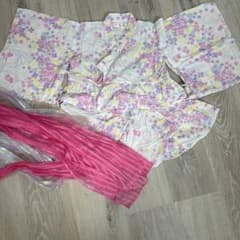 mezzo piano浴衣ドレス 花柄 110cmのサムネイル
