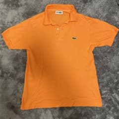 00s 極希少サイズ7 日本製 LACOSTE L1212 ポロシャツ オレンジ 希少】LACOSTE ポロシャツ 00s archive orange - メルカリ