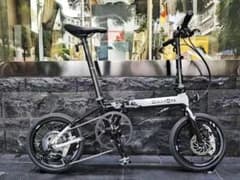 DAHON K3Plus自転車ブラック×ホワイトグラデーショ k9x 【未使用】 DAHON K3Plus自転車ブラック×ホワイトグラデーショ k9x 【未使用