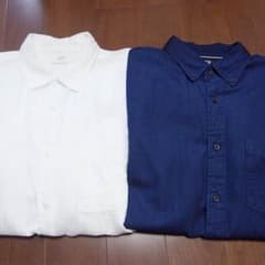 セット売り!!UNIQLO長袖シャツのサムネイル