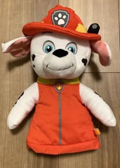 パウパトロール　パペット　ぬいぐるみ　マーシャル