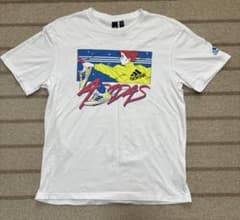 adidas アディダス Tシャツ ホワイト Lのサムネイル