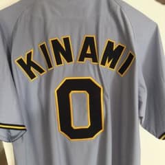 阪神タイガース 木浪聖也 2025 レプリカビジターユニフォーム Oサイズ