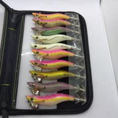 ダイワ エメラルダスボートRV 3号 ティップランエギ 中古品10個セット ダイワ エメラルダスボートRV 3号 ティップランエギ 中古品10個