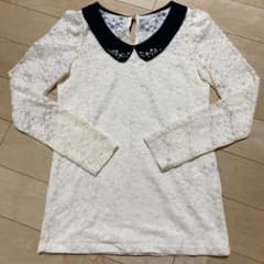 oneway ワンウェイ ビジュー付きトップス レーストップス トップスのサムネイル