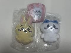 ちいかわ お座りぬいぐるみ　初期　ちいかわ ハチワレ 2種セットのサムネイル
