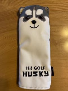 ヘッドカバー　ドライバー用　新品未使用 ヘッドカバー ハスキー犬のサムネイル