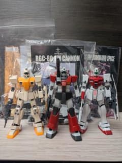 MG ジムキャノン ジムコマンド 陸戦型ジム 3体セット MG ジムキャノン ジムコマンド 陸戦型ジム 3体セット - メルカリ