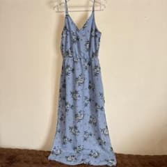 H&M DIVIDED 花柄 キャミワンピース ロング丈のサムネイル