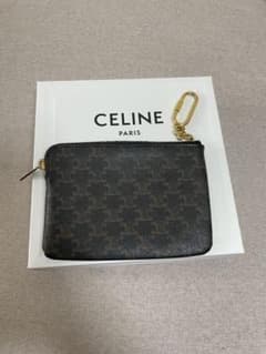 CELINE フック付きコイン ＆ カードポーチ / トリオンフキャンバスのサムネイル