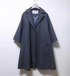 ドゥーズィエムクラス J&M DAVIDSON フレア Aライン ウール コート 