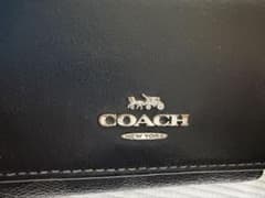 COACH 三つ折り財布 ブラックのサムネイル