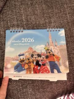 東京ディズニーリゾート 2026年 卓上カレンダーのサムネイル