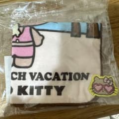Hello Kitty ミニタオル BEACH VACATION 日焼けキティのサムネイル