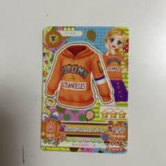 アイカツ カード ロゴプリントスウェットパーカーのサムネイル