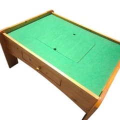 天然木 プレイテーブル JJ-120PT レゴ プラレール キッズテーブル 