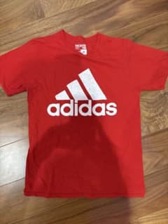 adidas アディダス Tシャツ レッド Mのサムネイル