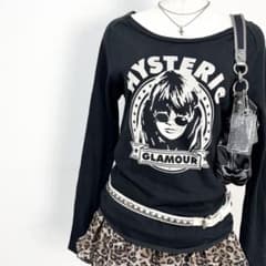 Y2K❤️ HYSTERIC GLAMOUR ヒスガール ロゴ ロンT - メルカリ