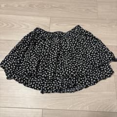ユニクロ　花柄 キュロットスカート 120のサムネイル