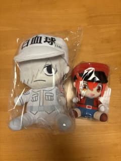 ★レア品★ 映画 はたらく細胞 ぬいぐるみ&マスコット 2個セットのサムネイル