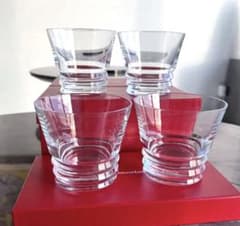 Baccarat VEGA バカラ ベガ ロックグラス 4脚 - メルカリ