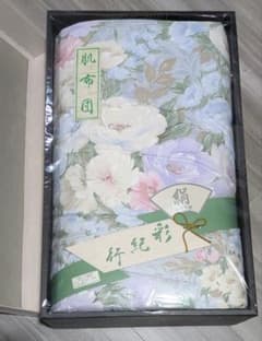 東レテトロン綿　シルク混肌布団　彩紀行【新品未使用】※箱無し - 5