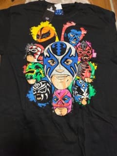 アトランティス CMLL ラインストーン Tシャツ Lのサムネイル