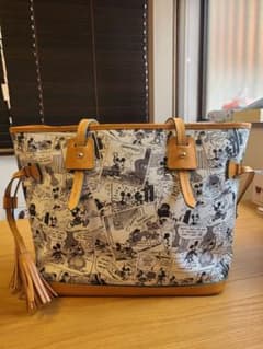 美品‼️DOONEY & BOURKE ディズニー コラボタッセル トートバッグ 