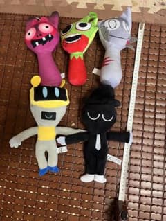 Sprunki ぬいぐるみ 5点セット プライズのサムネイル
