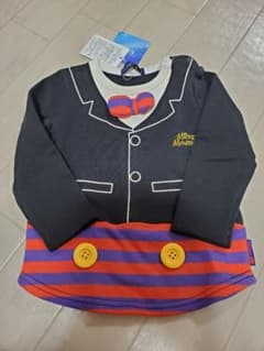 【お値下げ】新品未使用　ハロウィン　フォーマル　ミッキートレーナー　蝶ネクタイのサムネイル