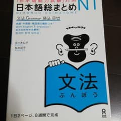 「日本語能力試験」対策 日本語総まとめ N1 文法のサムネイル
