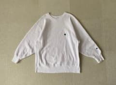 Champion リバースウィーブ スウェット 白 XL 美品のサムネイル