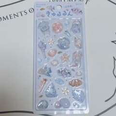 【即購入可❗️】きゅるるんシール 海の生き物のサムネイル