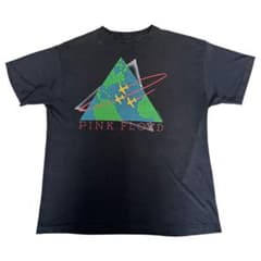 ビンテージ 80s ピンクフロイド バンド ワールドツアー バンT Tシャツ 