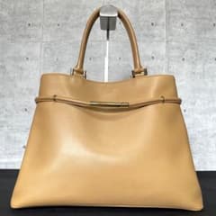 美品】HAMANO 濱野皮革工藝 ライトブラウン ゴールド金具 肩掛け