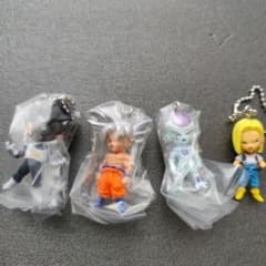 ドラゴンボール 超戦士フィギュア キーホルダー 4種セットのサムネイル