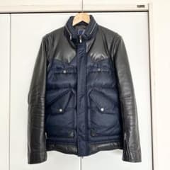 HALB レザーダウン ジャケット LLサイズのサムネイル