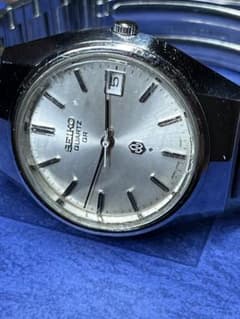 SEIKO QUARTZ QR 3862-7000 DAY シルバー レア 稼働 - メルカリ