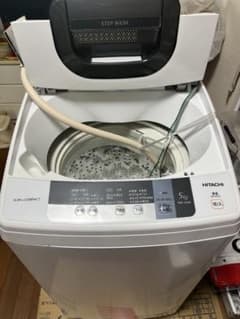 引取限定】 HITACHI 縦型洗濯機 NW-5WR 5kg - メルカリ
