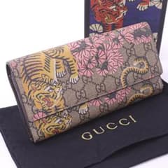 GUCCI グッチ GGスプリーム ベンガルタイガートラ柄 長財布 454360 
